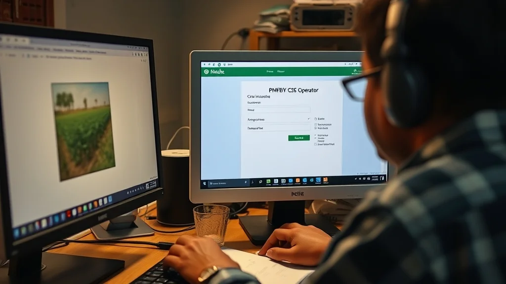 CSC operator using PMFBY CSC login portal for farmer enrollment_jpg