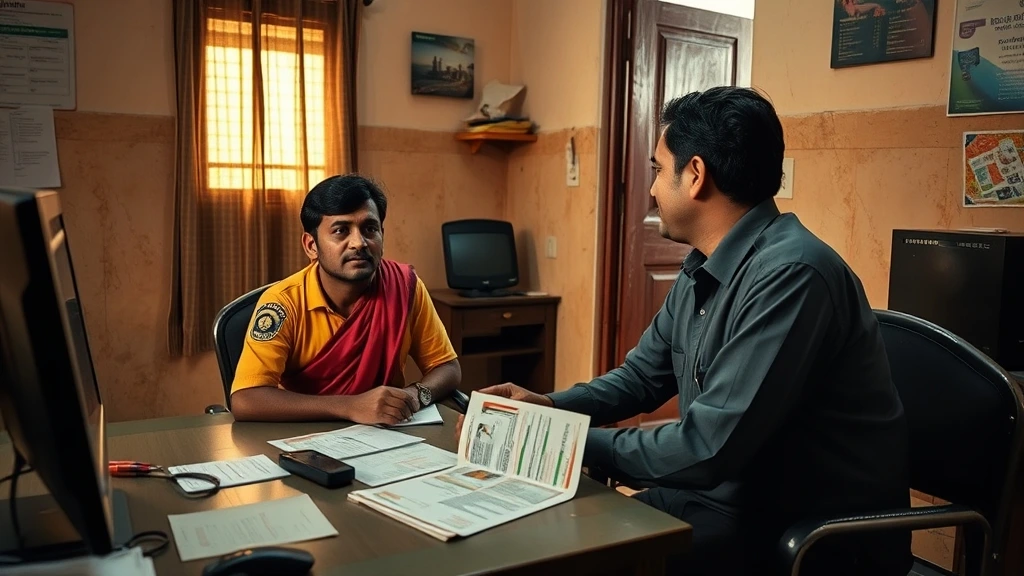 Samagra ID Status Check Online (2025 Guide) 8 Citizen visiting local ward office to reactivate inactive Samagra ID using Aadhaar and family documents.