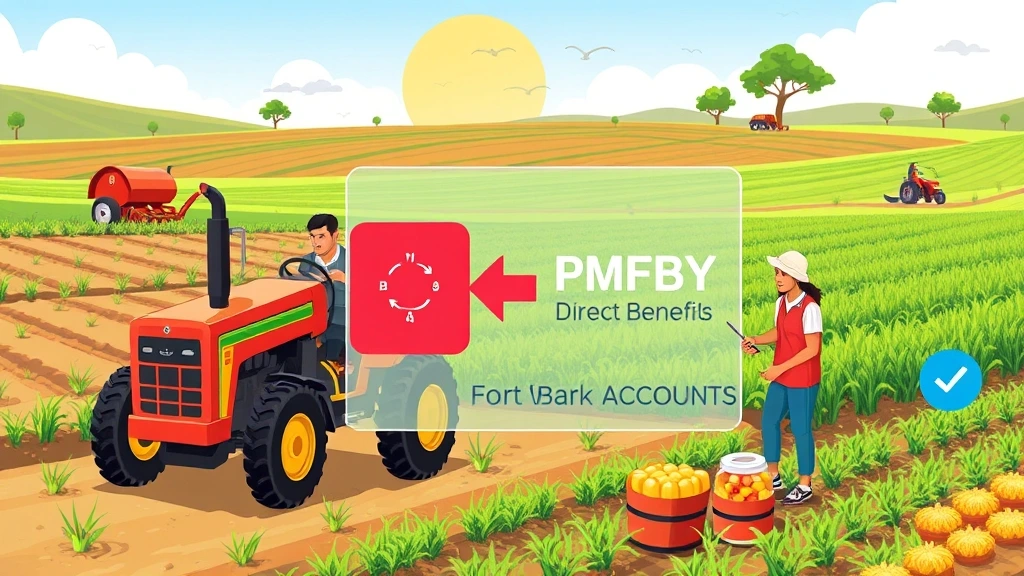 Modern farming and DBT benefits under PMFBY