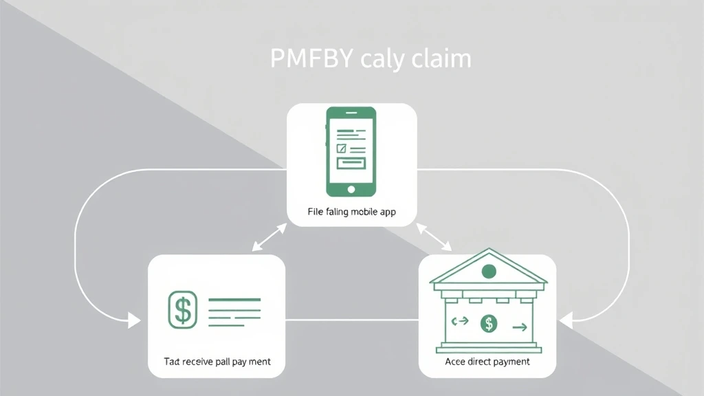 PMFBY fast and easy claim process infographic