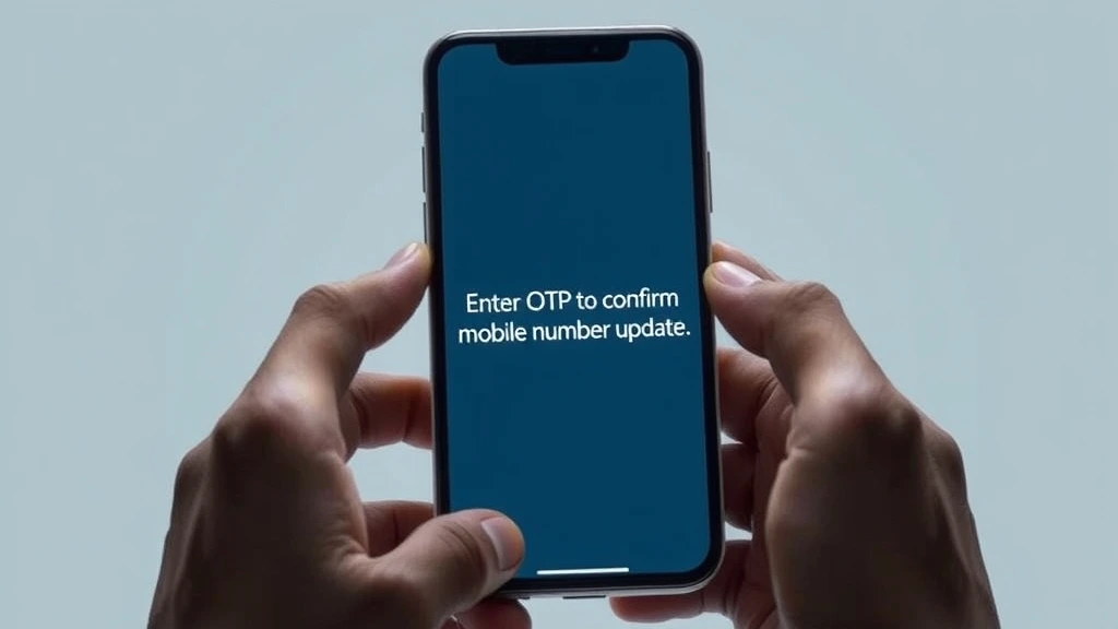 Samagra ID Mobile Number Update / Change Online – Step by Step Guide 3 Samagra ID mobile number change – OTP verification process on smartphone