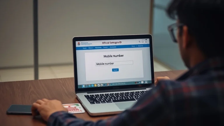Samagra ID Mobile Number Update / Change Online – Step by Step Guide 8 Samagra ID mobile number update online on official portal – step by step guide
