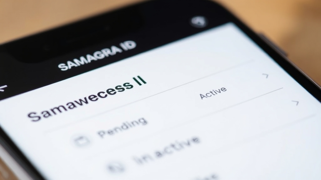 Samagra ID Status Check Online (2025 Guide) 5 Samagra ID status result displayed on mobile screen with Active, Pending, Inactive options