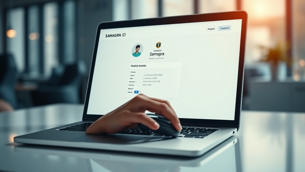 Samagra ID Mobile Number Update / Change Online – Step by Step Guide 12 User checking updated mobile number on Samagra portal profile after re-login.