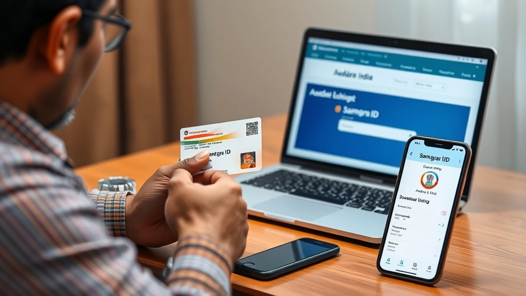 "आधार कार्ड और समग्र आईडी को लिंक करते हुए व्यक्ति – समग्र पोर्टल पर ऑनलाइन प्रक्रिया"