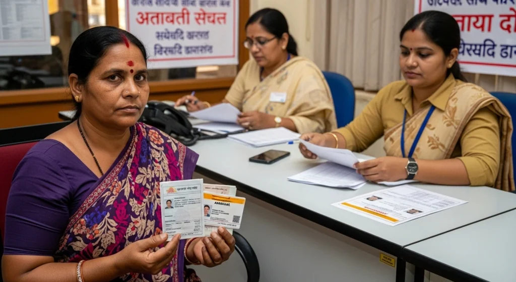 मुख्यमंत्री माझी लाडकी बहीण योजना पात्रता निकष – आधार, बँक खाते आणि उत्पन्न प्रमाणपत्र आवश्यक कागदपत्रे